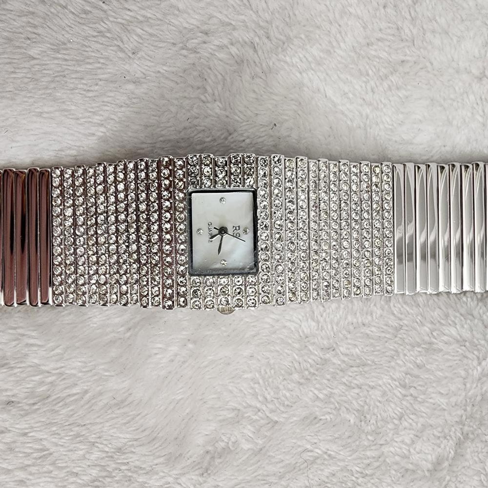Silver Rhinestone Watch - Picture 5 of 10